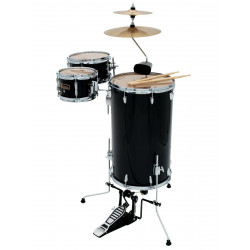 Dimavery - CDS Cocktail Drum set, black 1