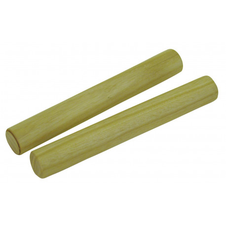 Dimavery - Hardwood Claves, nature 2x 1
