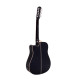 Dimavery - DR-612 Western guitar 12-string, black 7