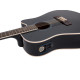 Dimavery - DR-612 Western guitar 12-string, black 9
