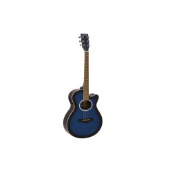 Dimavery - AW-400 Western guitar, blueburst 1