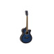 Dimavery - AW-400 Western guitar, blueburst 5