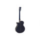 Dimavery - AW-400 Western guitar, blueburst 6