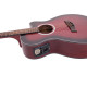 Dimavery - AW-400 Western guitar, redburst 4