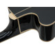 Dimavery - AW-400 Western guitar, black 11