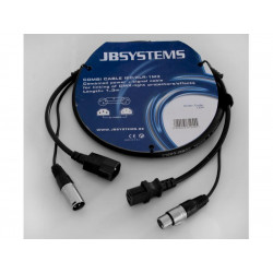 JB systems - COMBI CABLE IEC/XLR 1M3