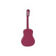 Dimavery - AC-303 Classical Guitar 3/4, pink 2