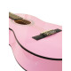 Dimavery - AC-303 Classical Guitar 3/4, pink 3