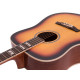 Dimavery - STW-40 Western guitar, sunburst 3