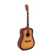 Dimavery - STW-40 Western guitar, sunburst 5