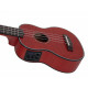 Dimavery - UK-100 Soprano ukulele, flamed red 8