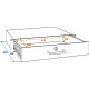 Omnitronic - Rack Drawer with Lock 2U 7