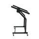 Omnitronic - Rack Stand 12U/10U adjustable on Wheels 2