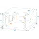 Roadinger - Steel Rack SR-19, 4U 3