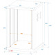 Roadinger - Steel Rack SR-19, 20U 3