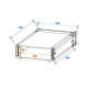 Roadinger - Effect Rack CO DD, 3U, 40cm deep, black 10