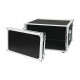 Roadinger - Effect Rack CO DD, 6U, 38cm deep, black 8