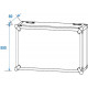 Roadinger - Rack Profi 12U 45cm with wheels 4