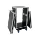 Roadinger - Rack Profi 18U 45cm with wheels 4