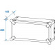 Roadinger - Amplifier Rack PR-2ST, 6U, 57cm deep 12