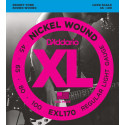 D'addario - EXL170 NICKEL WOUND BASS, LIGHT, LONG SCALE [45-100]