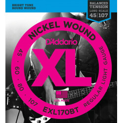 D'addario - EXL170BT BALANCED TENSION REGULAR LIGHT [45-107] 1