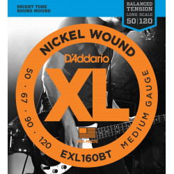 D'addario - EXL160BT BALANCED TENSION MEDIUM [50-120] 1