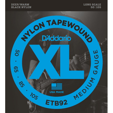 D'addario - ETB92 TAPEWOUND MEDIUM LONG SCALE [50-105] 1