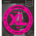 D'addario - ECB81-5SL CHROMES 5-STRING, LIGHT, SUPER LONG SCALE [45-132]