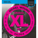 D'addario - EXL170-6 6-STRING BASS, LIGHT, LONG SCALE [32-130]