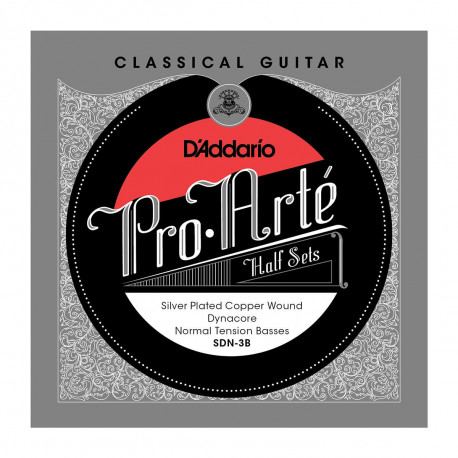 D'addario - SDN-3B PRO-ARTE CLASSICAL HALFSETS DYNACORE SILVER NORMAL TENSION 1