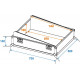 Roadinger - Mixer Case Pro MCB-19 sloping bk 14U 2