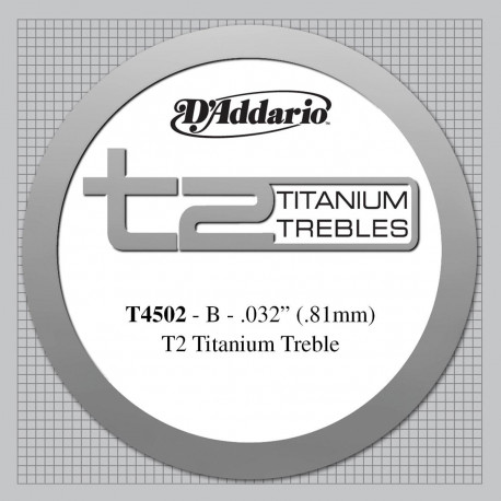 D'addario - T4502 T2 TITANIUM 1