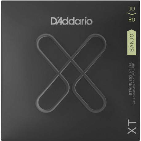 D'addario - XTJ1020 BANJO XT COATED STAINLESS STEEL MEDIUM-LIGHT 1