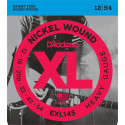 D'addario - EXL145 NICKEL WOUND, HEAVY, PLAIN 3RD [12-54]