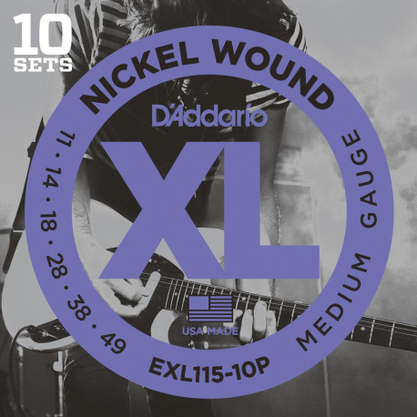 D'addario - EXL115-10P 1