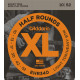 D'addario - EHR340 HALF ROUNDS LIGHT TOP/HEAVY BOTTOM [10-52] 1