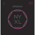 D'addario - NYXL0942 SUPER LIGHT [09-42] PACK 3 JUEGOS