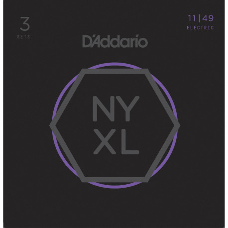 D'addario - NYXL1149 MEDIUM [11-49] PACK 3 JUEGOS 1