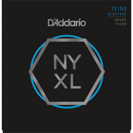 D'addario - NYXL1252W ELECTRIC WOUND THIRD [12-52] 1