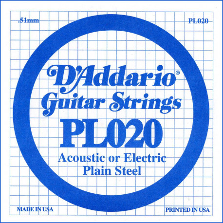 D'addario - PL020 1