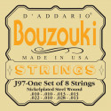 D'addario - EJ97 GREEK BOUZOUKI, 8-STRING, NICKEL WOUND