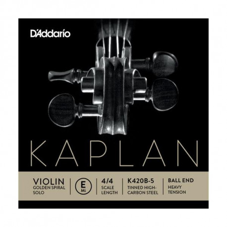 Dáddario Orchestral - K420B-5 KAPLAN GOLDEN SPIRAL SOLO - MI (BOLA) 1