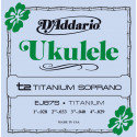 D'addario - EJ87S TITANIUM UKULELE SOPRANO