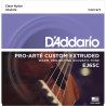 D'addario - EJ65C PRO-ARTÉ CUSTOM EXTRUDED NYLON UKULELE STRINGS, CONCERT 1