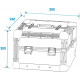 Roadinger - Universal Tray Case AM-1, bk 4