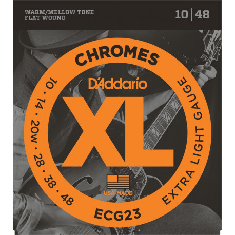 D'addario - ECG23 - CHROMES EXTRA LIGHT [10-48] 1