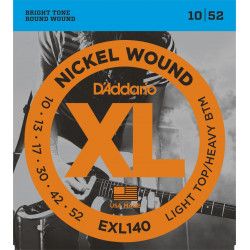 D'addario - EXL140 - XL LIGHT TOP / HEAVY BOTTOM [10-52] 1