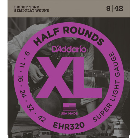 D'addario - EHR320 - 1/2ROUNDS [09-42] 1