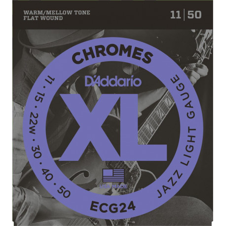 D'addario - ECG24 - CHROMES JAZZ LIGHT [11-50] 1